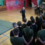 Spotkanie Policji z klasą mundurową