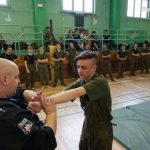 Spotkanie Policji z klasą mundurową