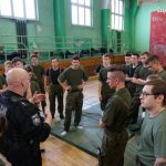 Spotkanie Policji z klasą mundurową